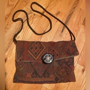 Artisan Bohemian Patterned Carpet Crossbody/Shoulder Bag